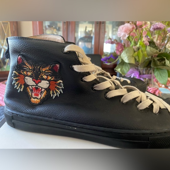 Size 11 Gucci High Top Sneakers - Picture 2 of 3